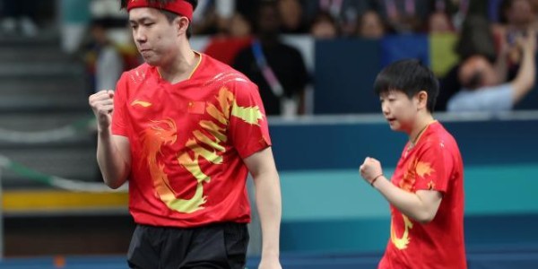 拒绝爆冷！王楚钦孙颖莎混双遭遇考验仍晋级四强