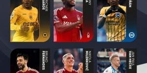 开云官网-PFA英超3月最佳球员候选：B费、伊兰加、米伦科维奇在列